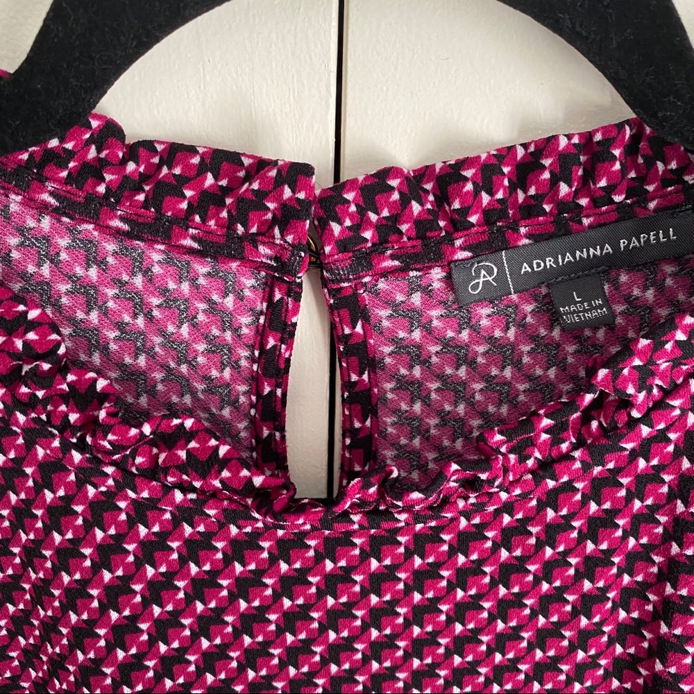 Pink Ruffle Blouse - Picture 3 of 3